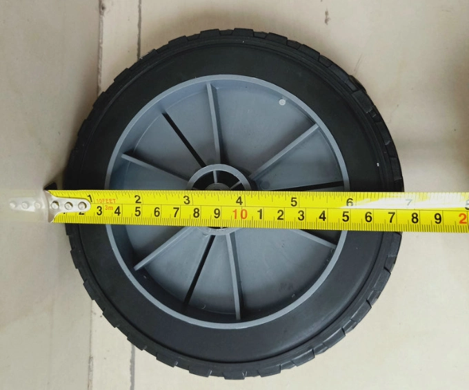 7 Inch Plastic Wheel for Hand Trucks, Lawnmowers, Utility Carts Universal Wheel