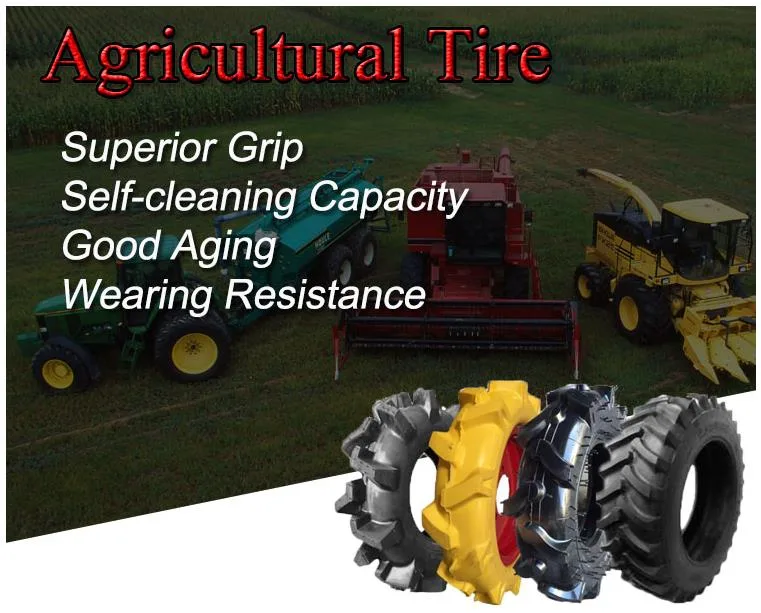 Mini Tiller Agriculture 6.50-8 Tractor Tire Rubber