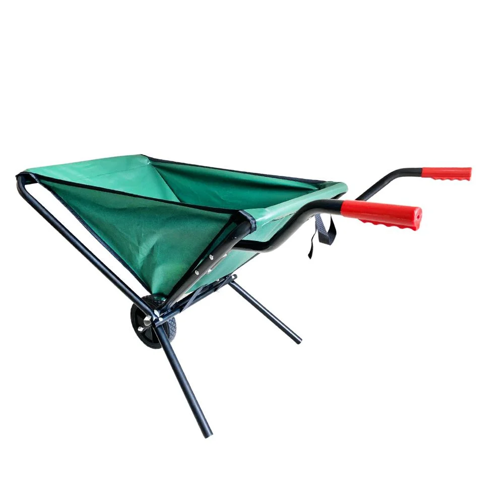 Lightweight Folding Garden Wheelbarrow Foldable Wheel Barrow