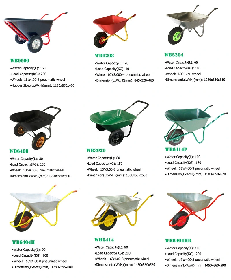 Heavy Duty Welding Wheel Barrow