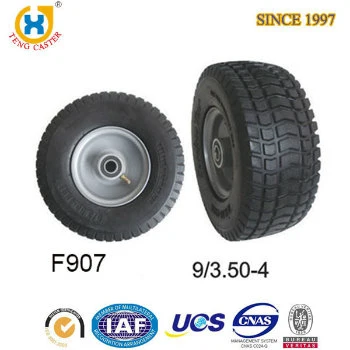 9/3.50-4 Flat Free PU Foam Tire for Agriculture Cart