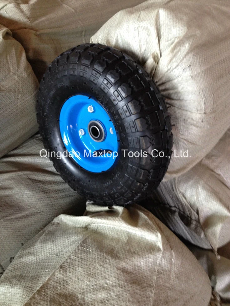 Wheelbarrow Tyre / Pneumatic Wheel Barrow Wheel/ 4.00-8 Rubber Wheel for Greece Market