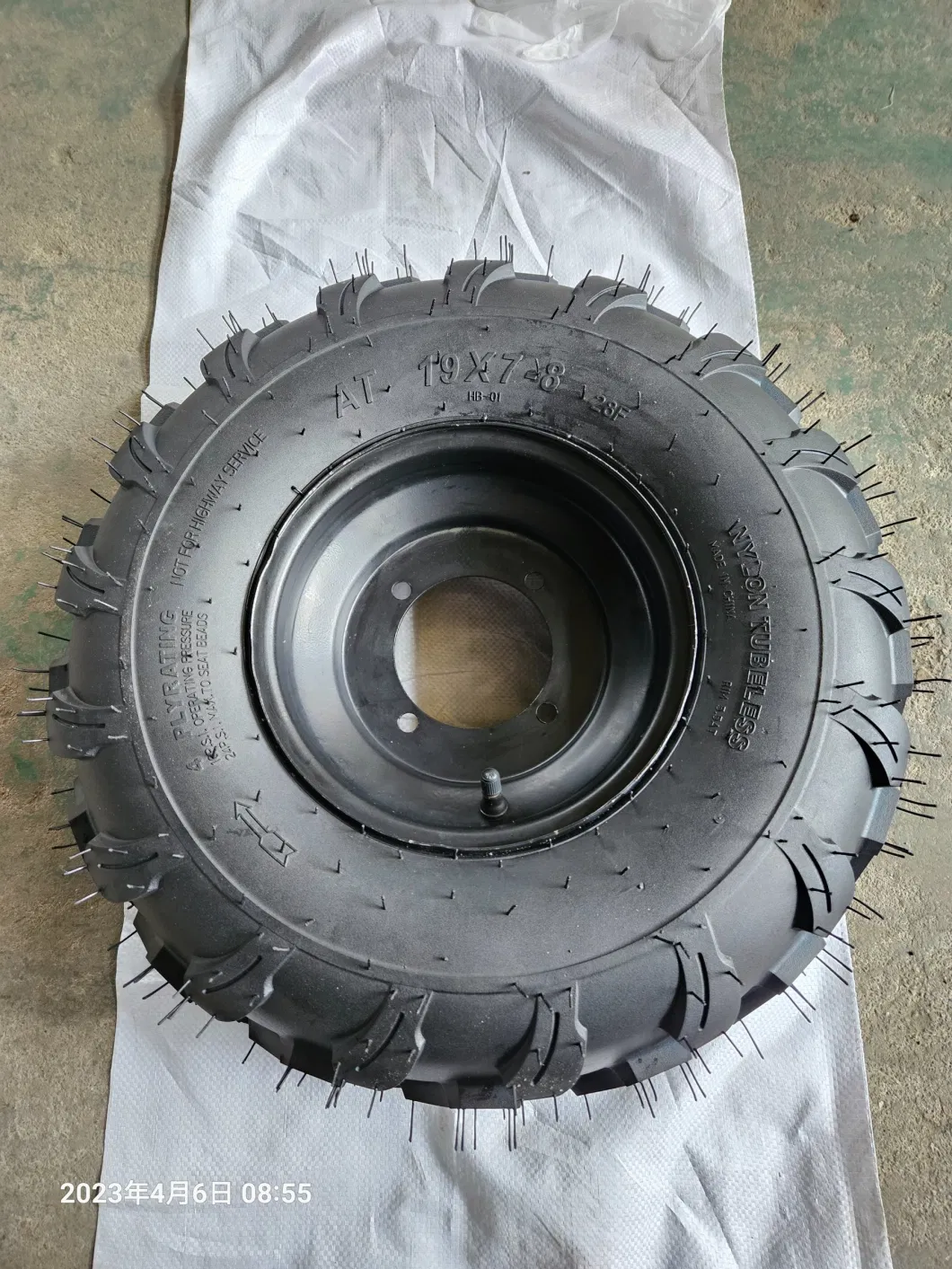 ATV Wheel/Agricultural 3.50-6 Rubber Wheels