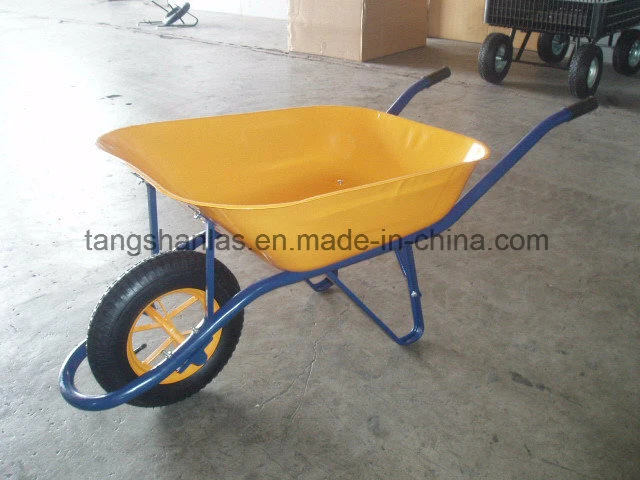 Wheelbarrow Steel Wheel Barrow for Construction