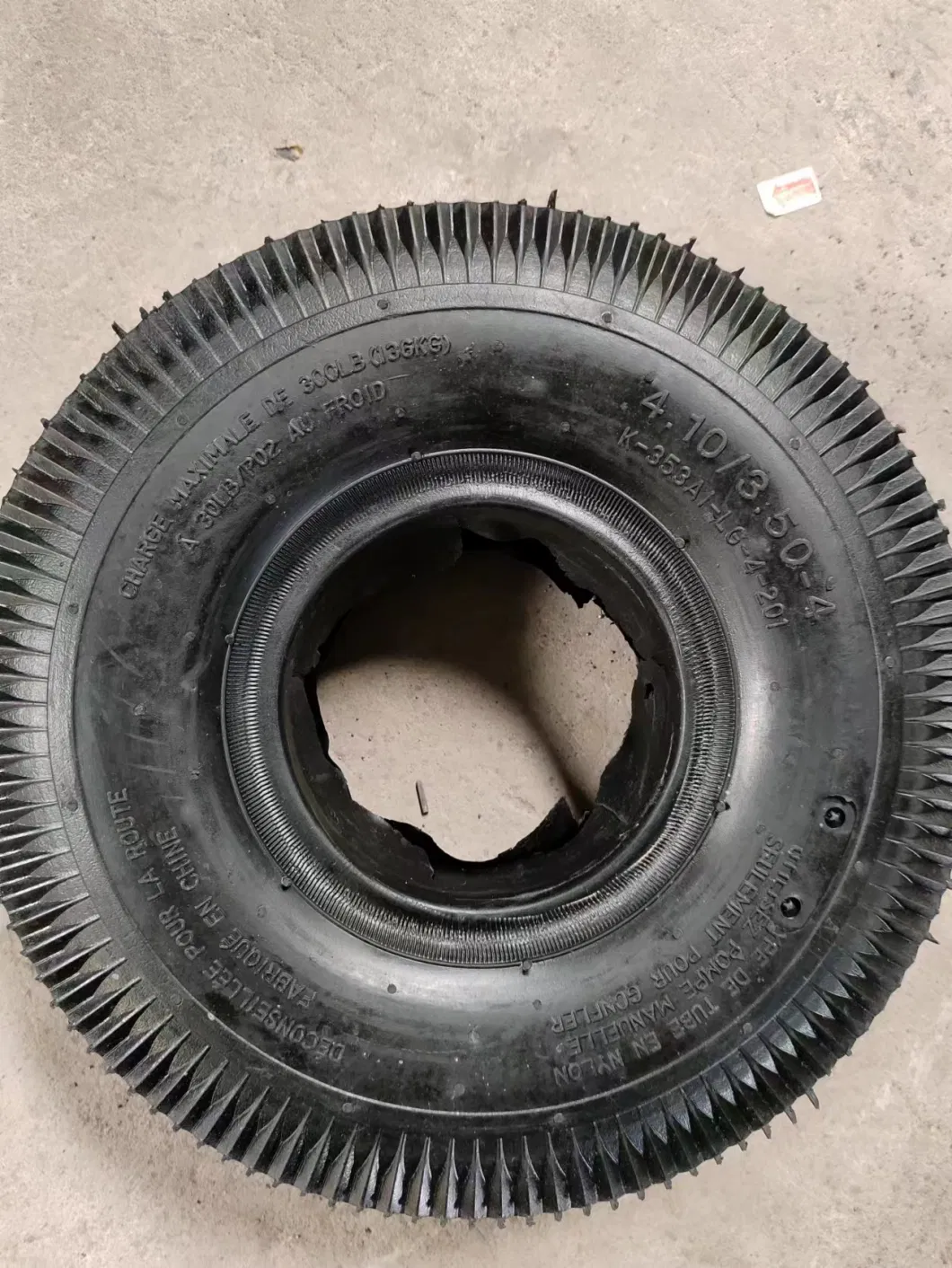 Different Size Available Rubber Wheel Tyre for Wheelbarrow/ Garden Car