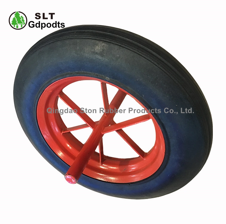 14X4 Solid Rubber Wheel for Wheel Barrow Wb6400