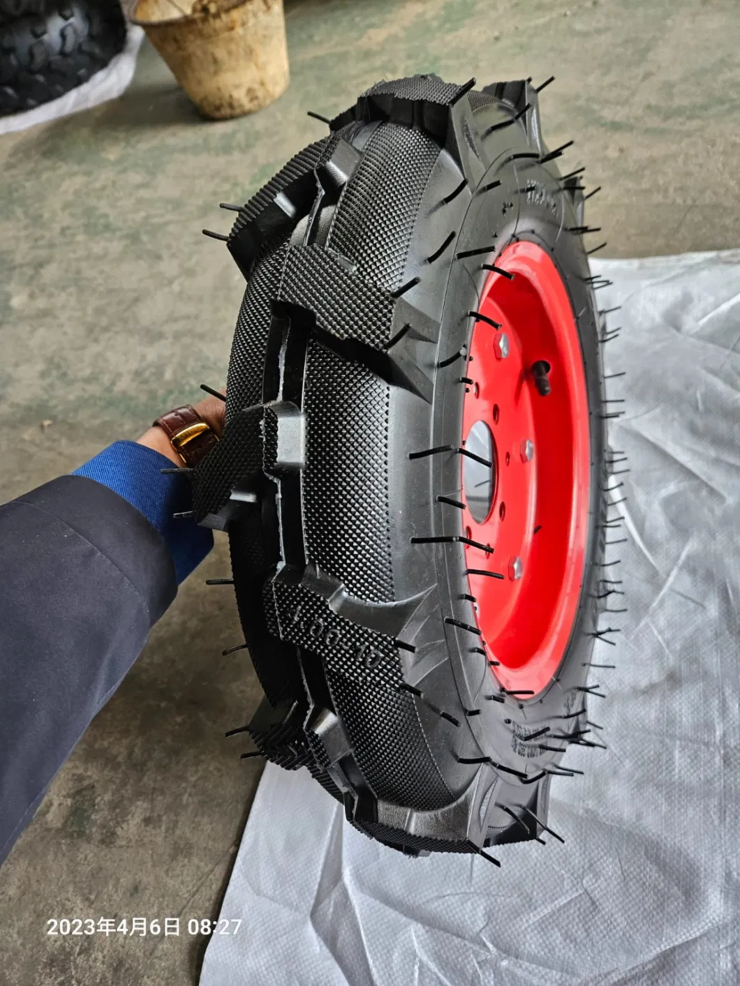 Agricultural/ Herringbone Tyre Pneumatic Rubber Wheel Farm Tire 3.50-6