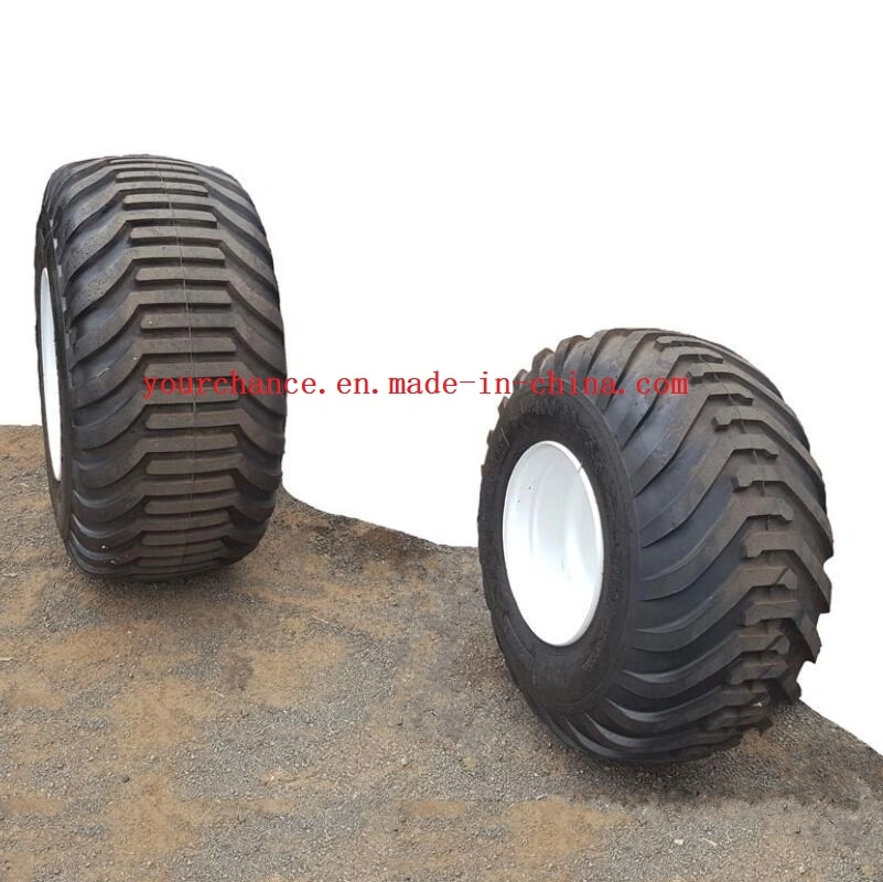 Hot Selling Dq554 55HP 4X4 4WD Agricultural Wheel Farm Tractor with Wide Industrial Tyres Fit for Working on Beaches and Other Softer Surfaces
