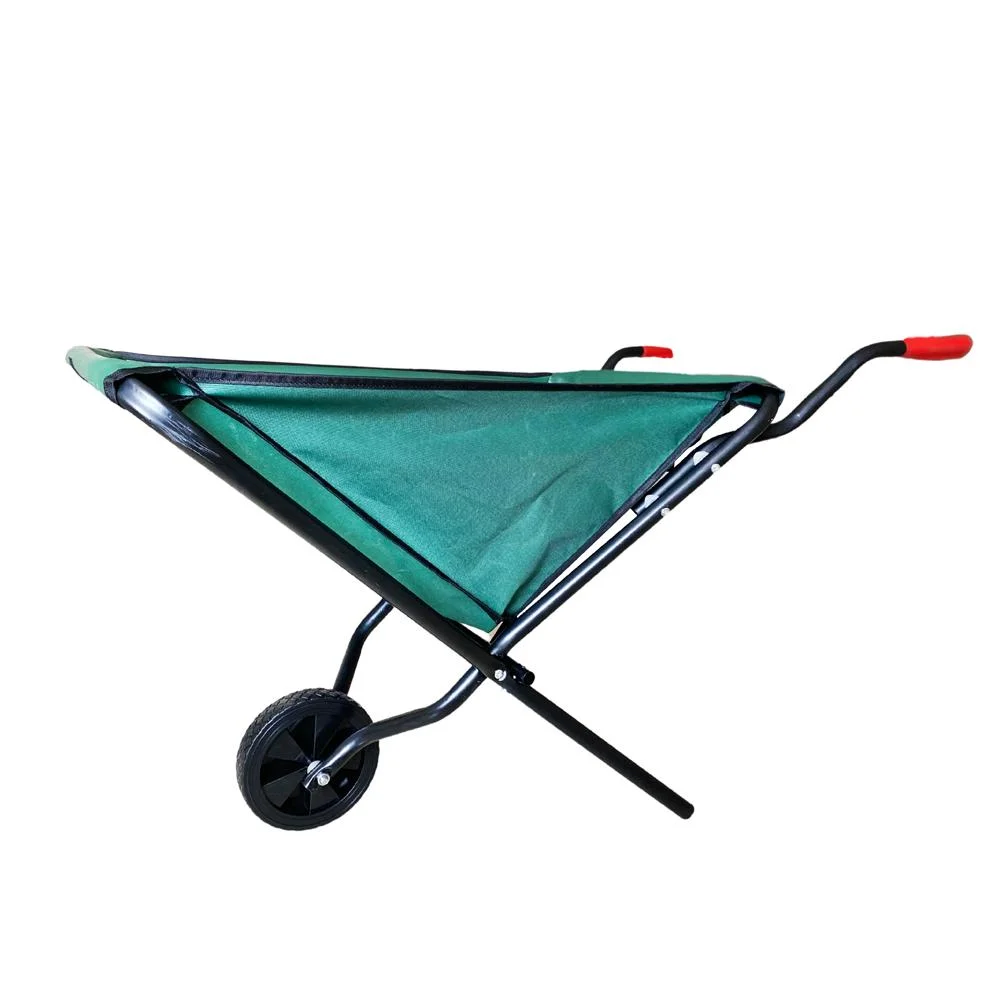 Lightweight Folding Garden Wheelbarrow Foldable Wheel Barrow