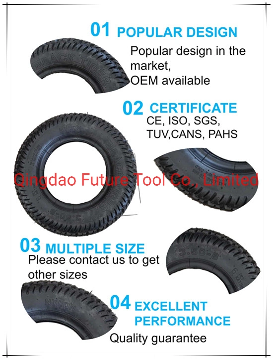 PU Flat Free Wheel with High Quality for Wheel Barrow Use