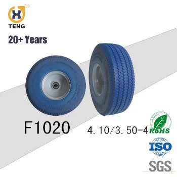 4.10/3.50-4 PU Wheelbarrow Solid Wheel Tire