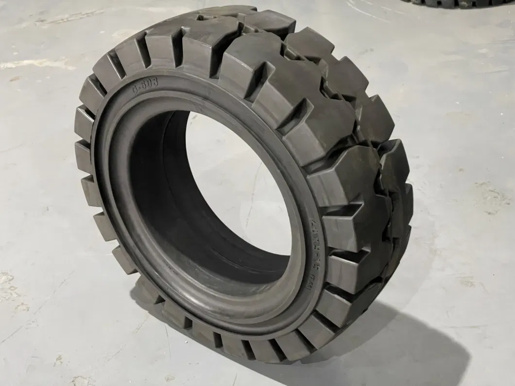 18 Inch Rubber Solid Wheel, Used for Small Forklift, Airport Trailer1 Buyer