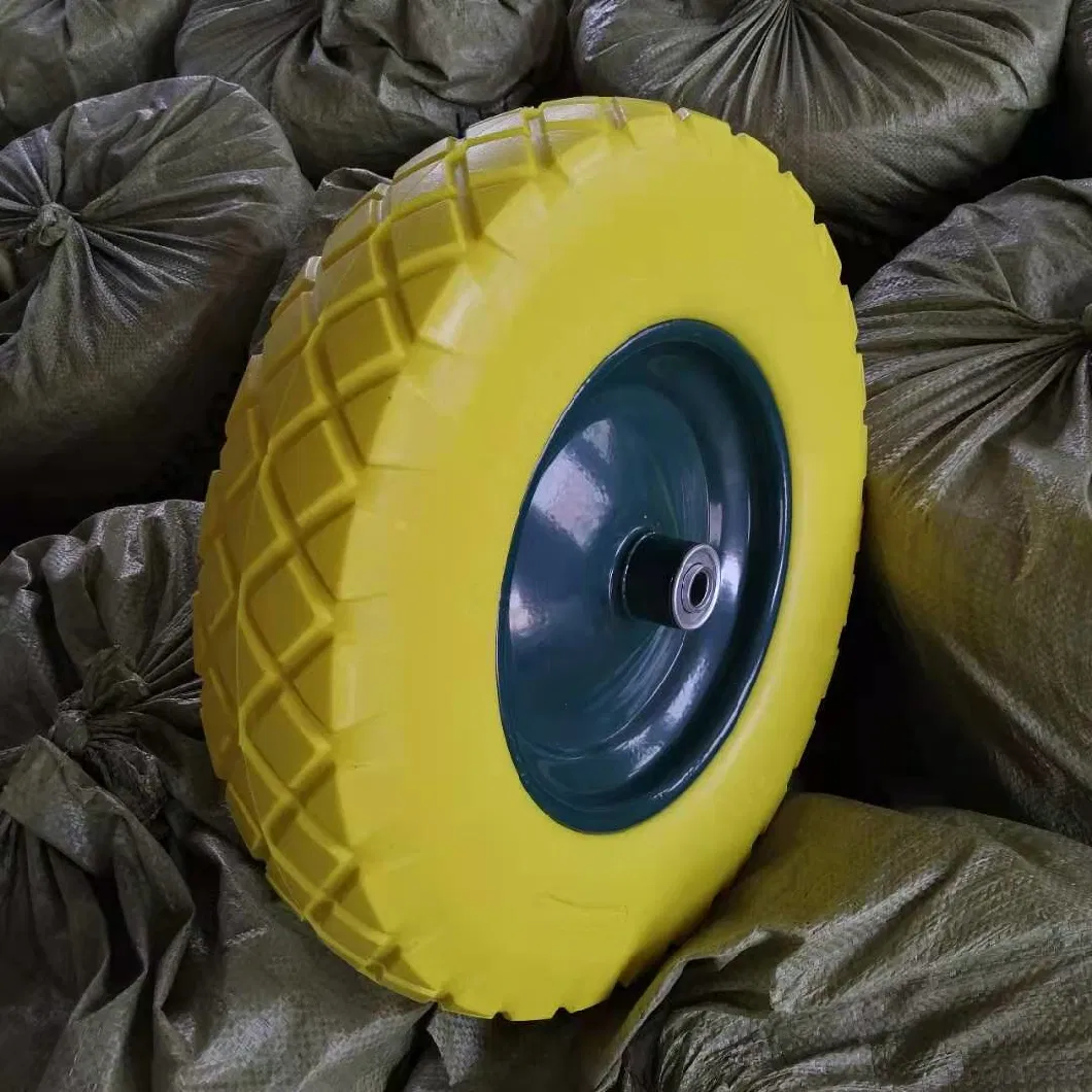 Maxtopheavy Duty Trolley PU Foam Flat Free Wheels