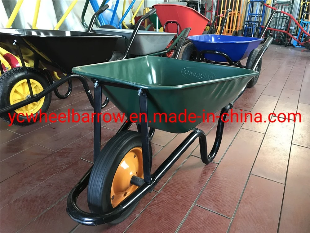 Africa Wheelbarrow Wb6400 with Rubber Wheel Heavy Duty Brouette