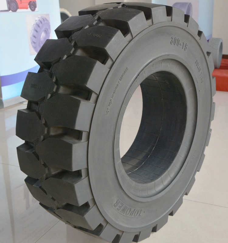 300-15 Solid Tire for Electric Pallet Truck