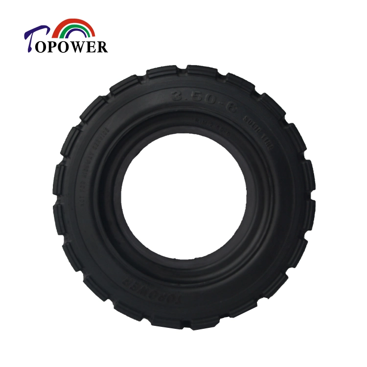 Premium Quality Airport Trailer Solid Tire 3.50-6 Hand Truck Solid Tyre