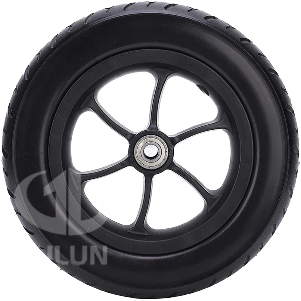 Polyurethane Flat Free &amp; Solid Tire in Industry &amp; Heavy Construction