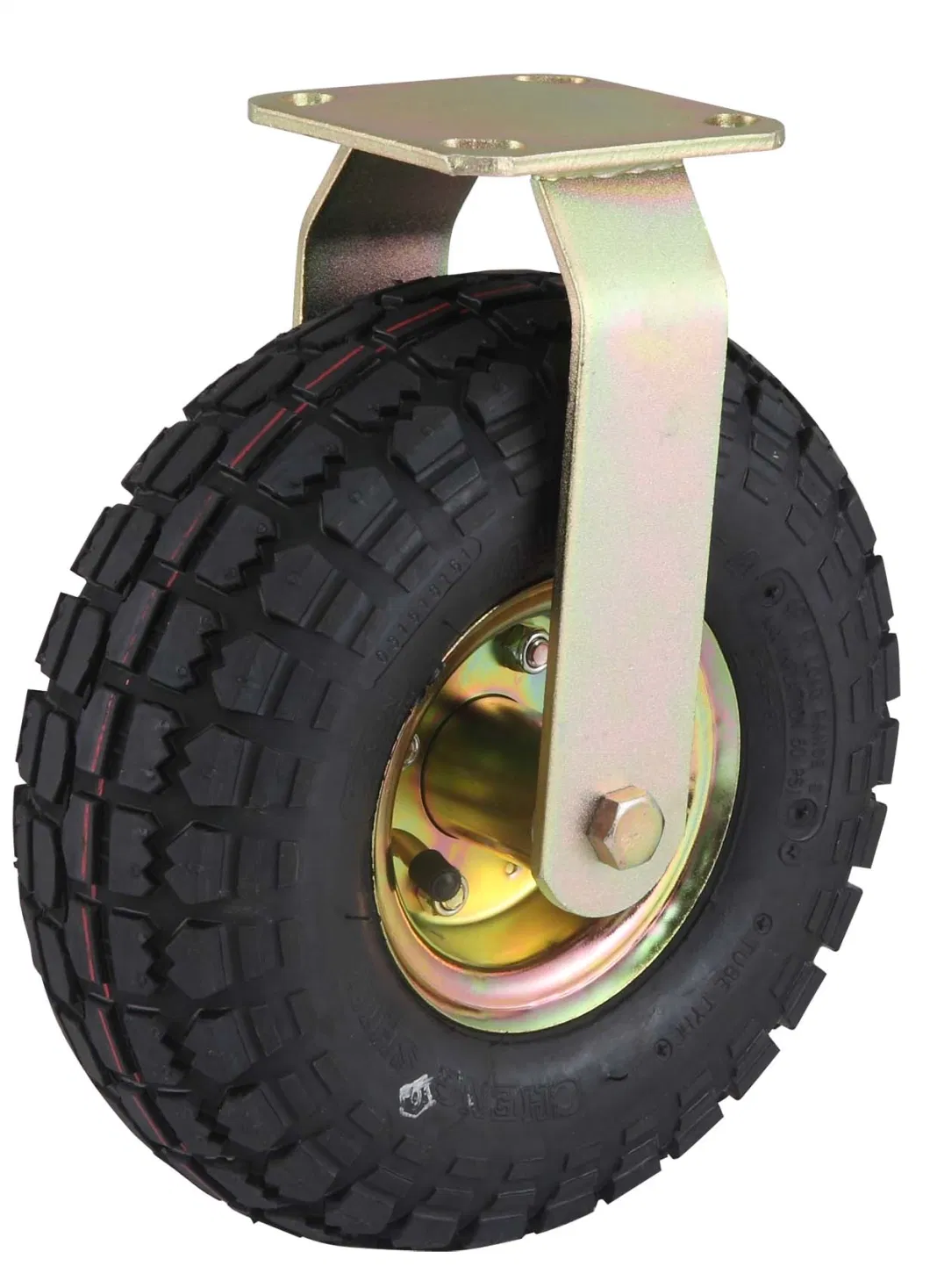 Rubber Tire Pneumatic Caster Wheel