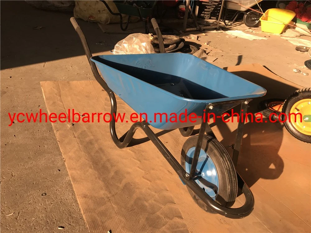 4CF Africa Wheelbarrow Solid Wheel (WB3800) with 13&quot;X3&quot;Solid Wheel