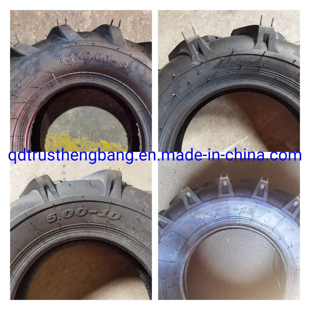 Agricultural Tractor Mini-Tiller Tubeless Rubber Tyre 3.50-4