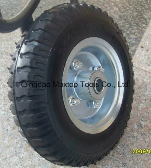 350-7 Air Heavy Duty Trolley Wheel Barrow Rubber Wheels