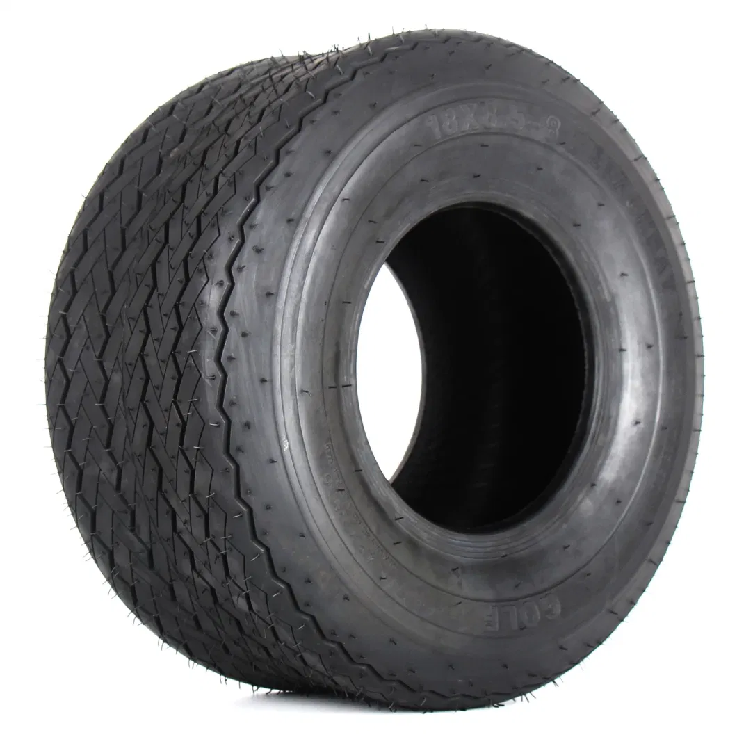 Wholesale 16X6.5-8 Pneumatic Rubber Beach Trailer Wheel ATV Inflatable Tire for Trolley Cart