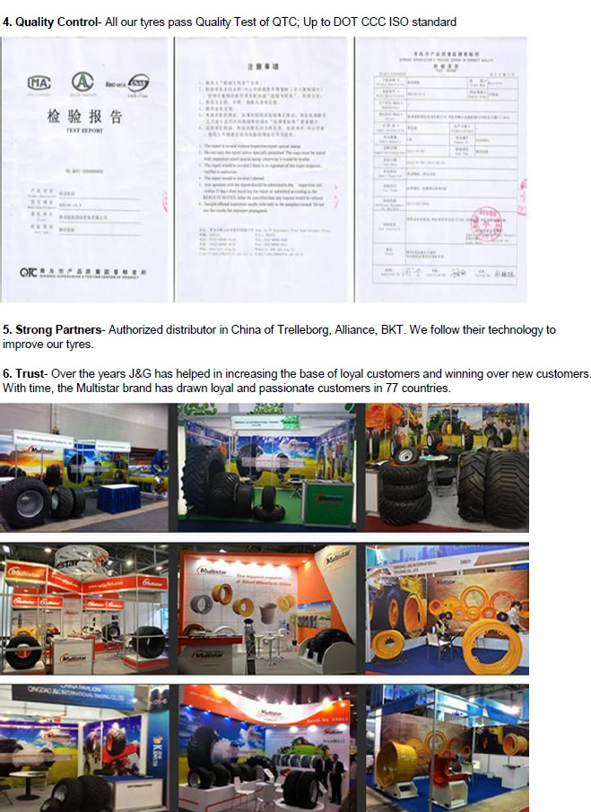 10.0/75-15.3, 11.5/80-15.3, 12.5/80-15.3 Implement Tyre Agricultural Tyre