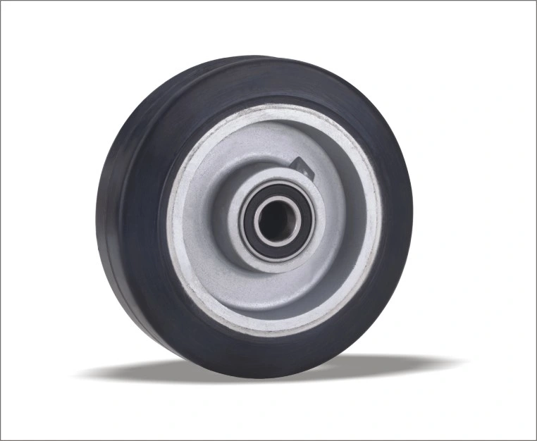 Trustworthy China Supplier Semi Pneumatic Rubber Wheel