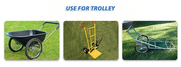 Wholesale 16 Inch 4.00-8 PU Foam Trolley Garden Cart Wheels 16 Inch PU Foam Wheel