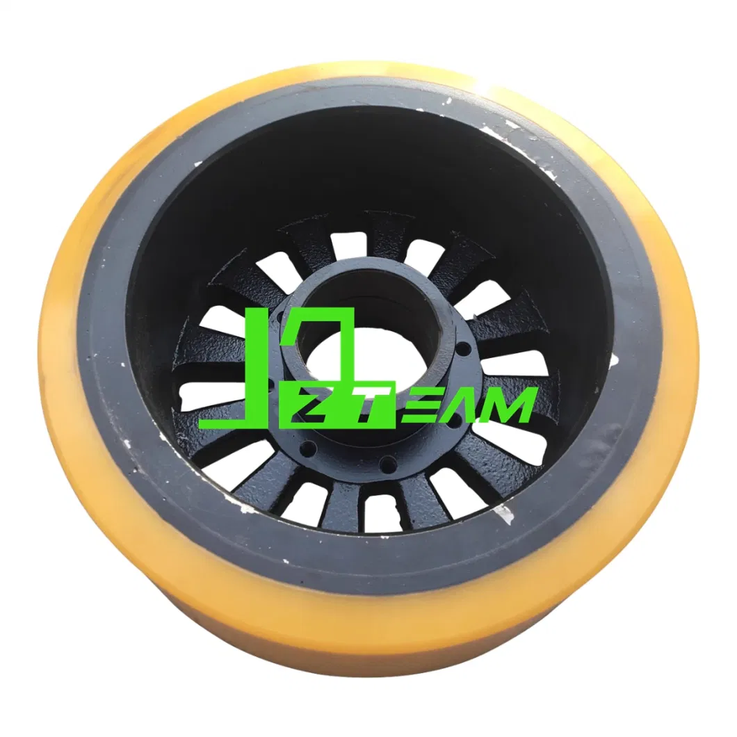 Electric Forklift Spare Parts Hangcha Forklift Spare Parts Cqd14h16h Forward Stacker Front Wheel Heli Support Wheel Load-Bearing Wheel 20rh-011000-000