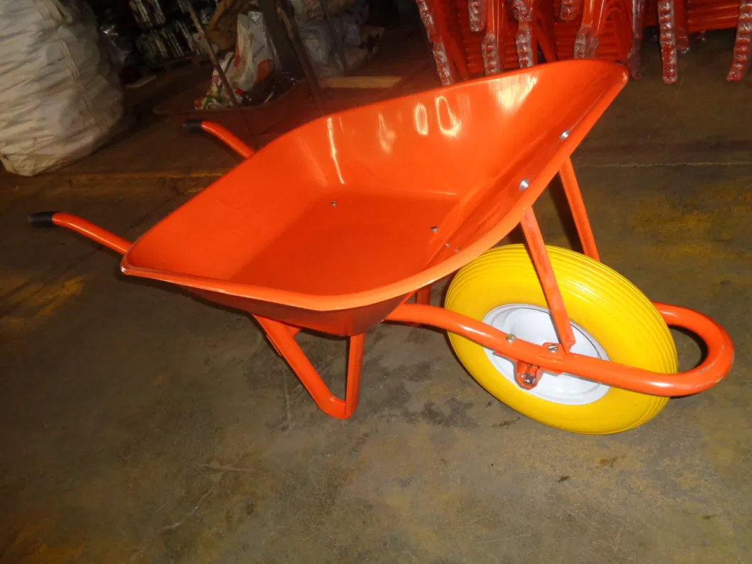 Strong Green Color Pneumatic Wheelbarrow (WB6200)