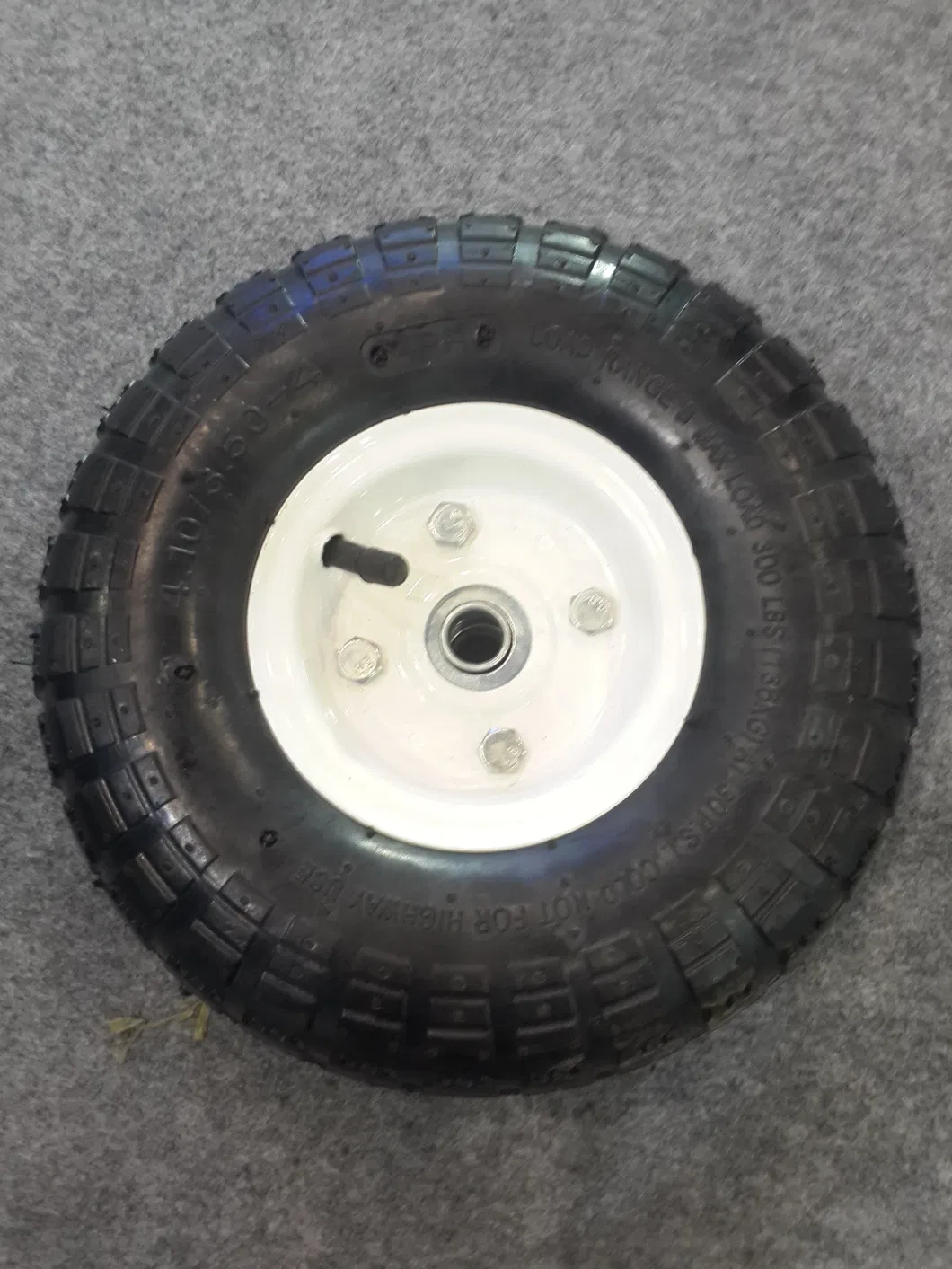 10 Inch/350-4 Wheel, Hand Trolley Wheel, Tool Cart Wheel