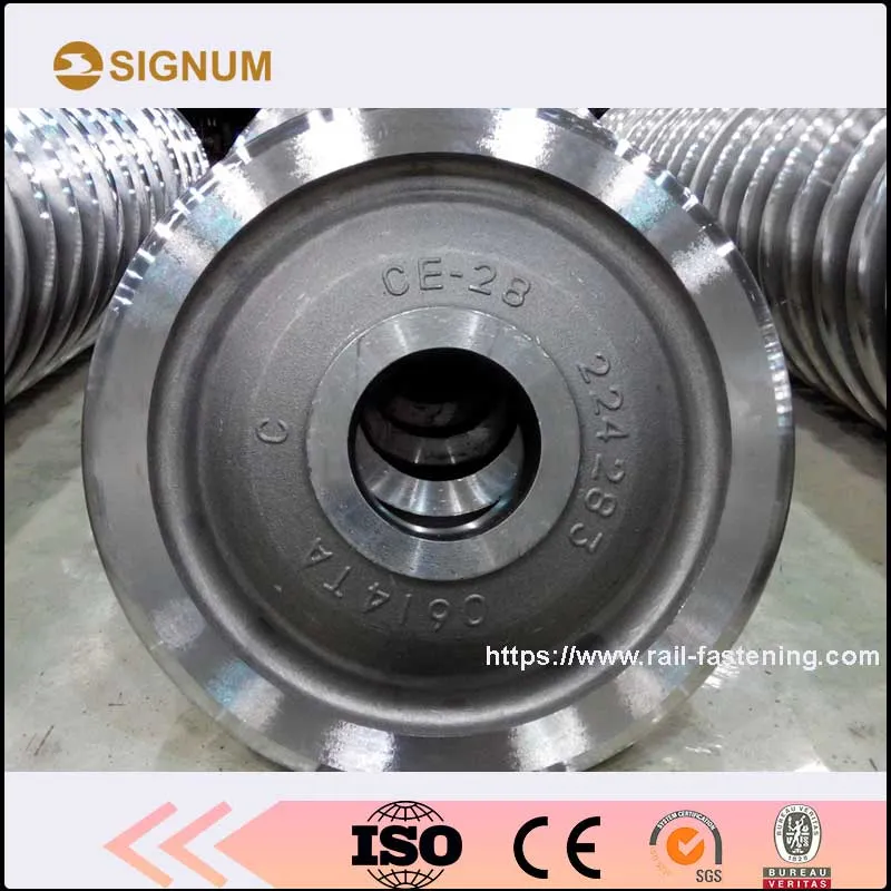 Customized Agricultural Machinery Forging Rail Wheel Railway Wheels Train Wheels