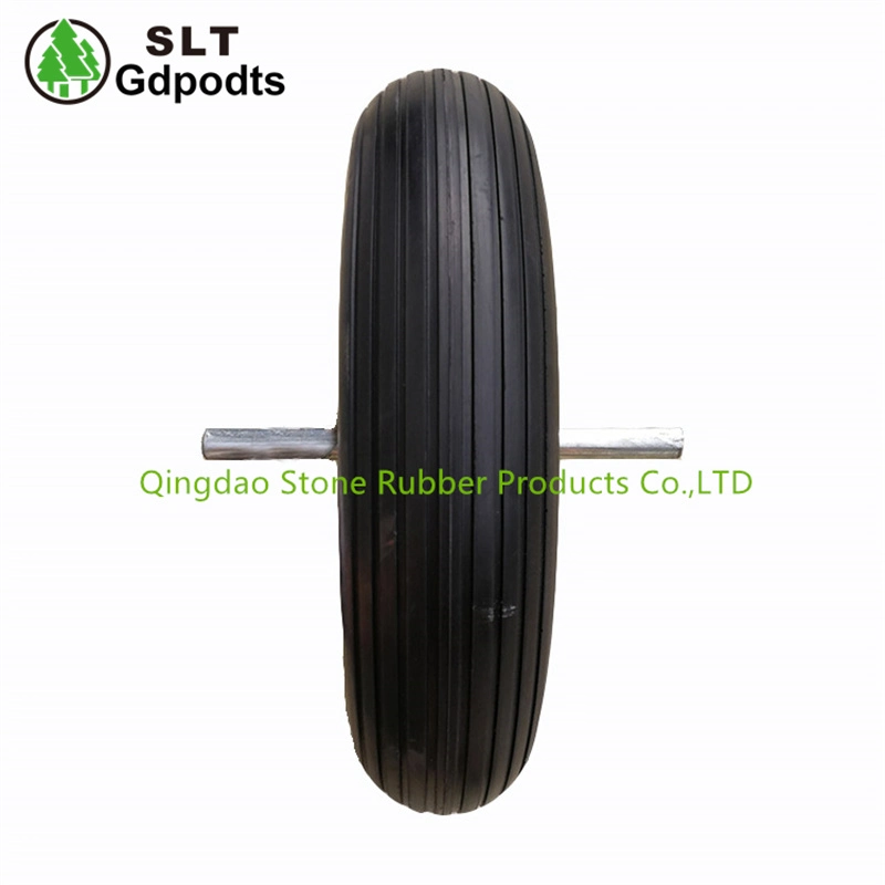 3.50-8 Airless PU Foam Tyre for Wheelbarrow
