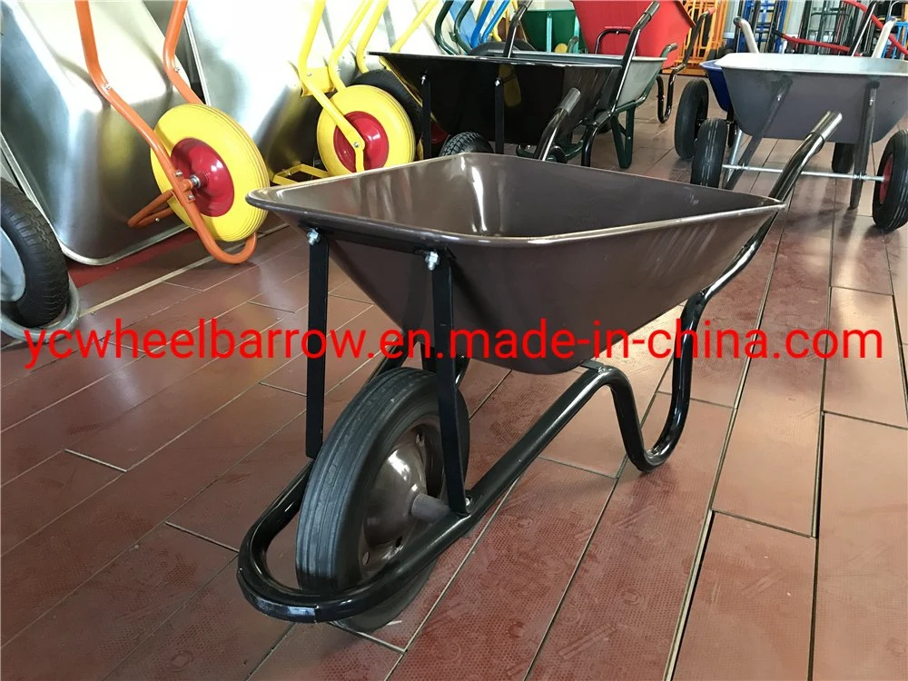 4CF Africa Wheelbarrow Solid Wheel (WB3800) with 13&quot;X3&quot;Solid Wheel