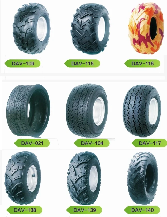 ATV Tires 22X10-10 Kart Auto Parts 7 Inch ATV Tires 18X9.50-8 18*9.50-8 Highway Tire Wear-Resistant Wheel Tires