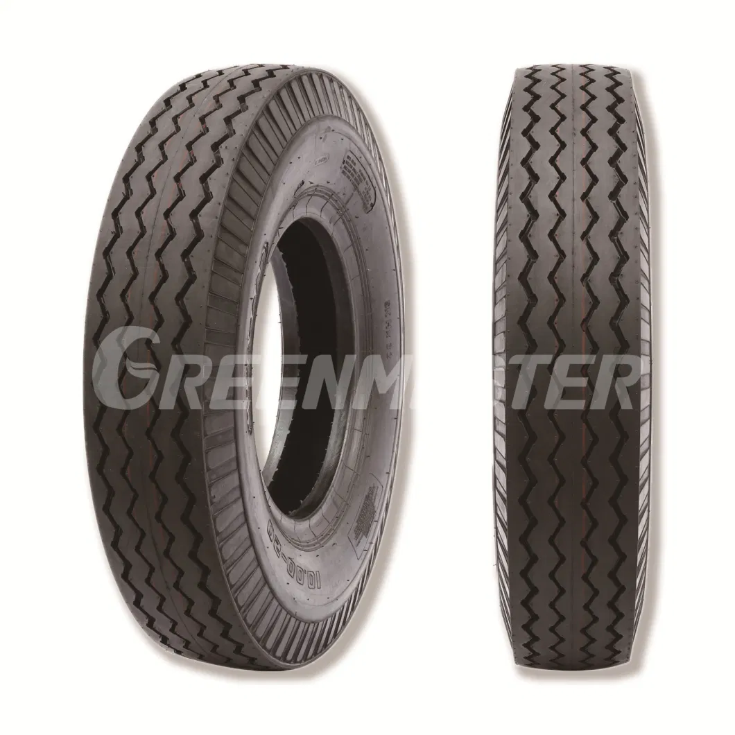 China Factory Wholesale Tricycle and Farm Tractor Tire, High Durabilityultra Light Truck (ULT) Tyre 135-10 5.00X10 4.00-12 4.50*12 with Wheel Rim