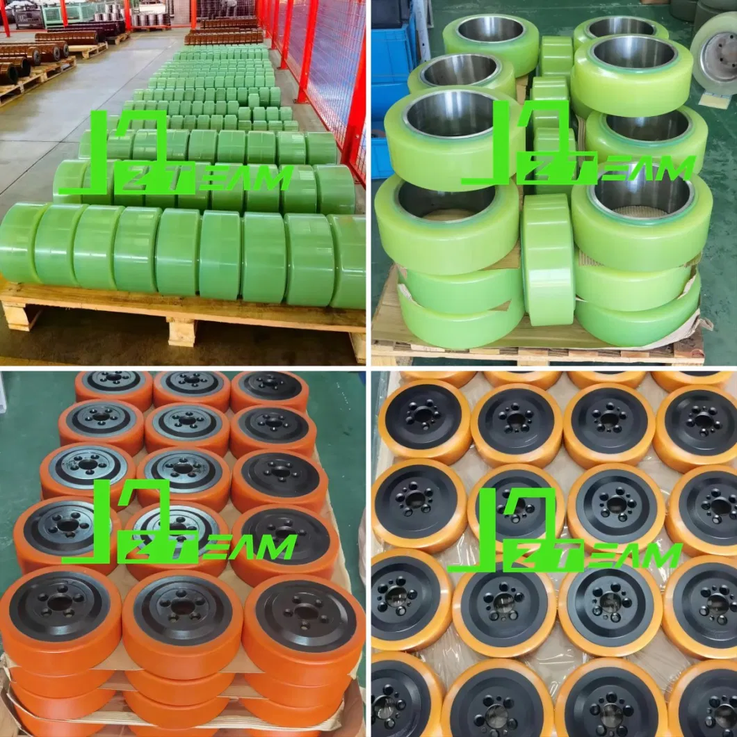 Electric Forklift Spare Parts Hangcha Forklift Spare Parts Cqd14h16h Forward Stacker Front Wheel Heli Support Wheel Load-Bearing Wheel 20rh-011000-000