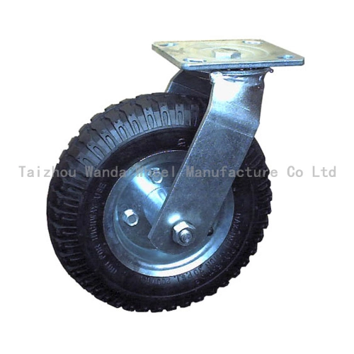 Heavy Duty Pneumatic Rubber Tyre Air Wheel
