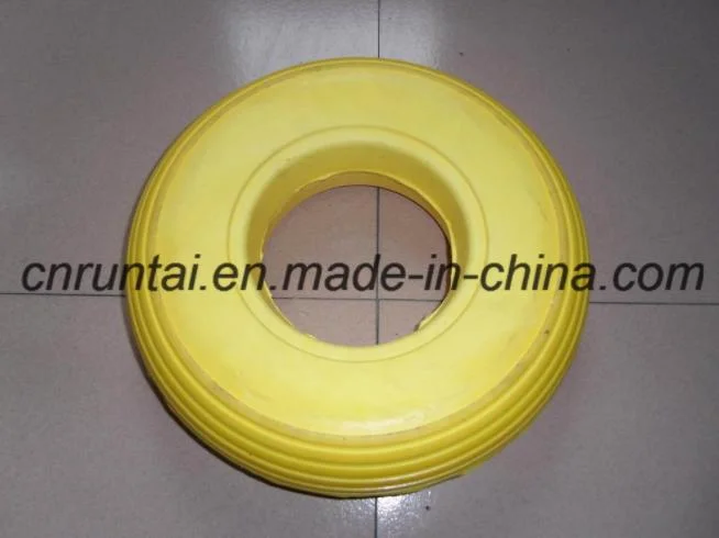 Good Quality Durable Wheelbarrow Parts PU Form Wheel (4.00-8)