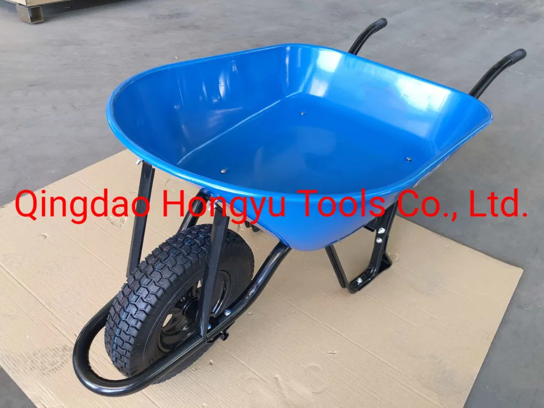 Peru Very Strong Carretilla Big Loading 80L 5.5FT Wheelbarrow Wb5500