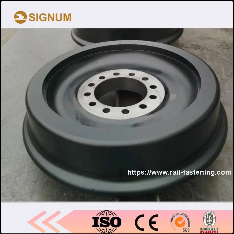 Customized Agricultural Machinery Forging Rail Wheel Railway Wheels Train Wheels