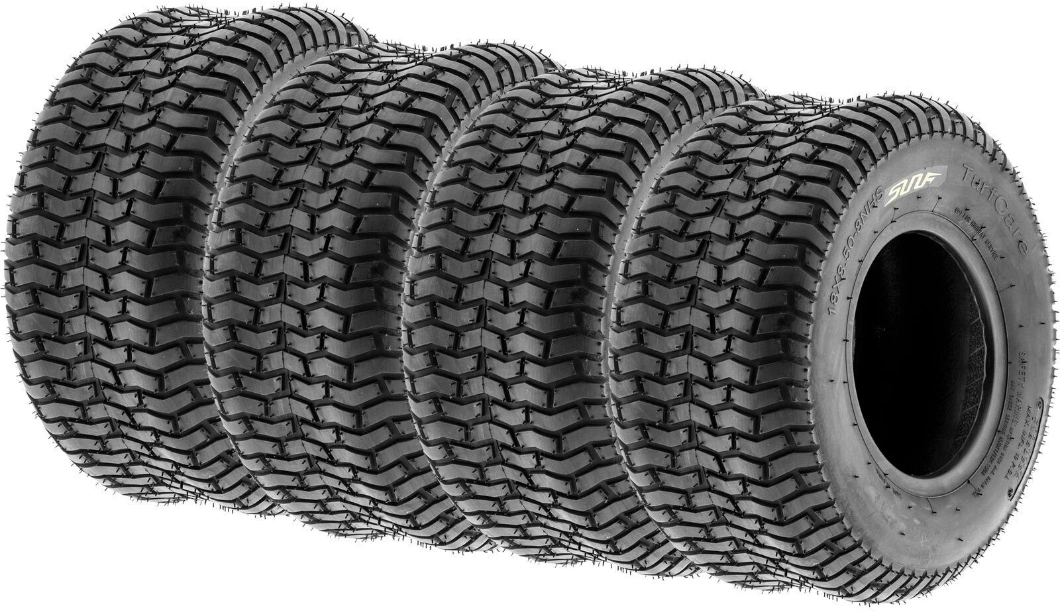 Sun. F T001 Trailer Tyres ATV/UTV Tires 18*9.5-8 19*7-8 3.25-8 4.80-8 5.70-8 4.80/4.00-8 22*11-8 (FLAT) 22*11-8 (INFLATED) 20*7-8 18.5X8.50-8