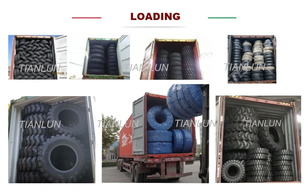 OEM New Trolley Air Tyre Wheel Barrow TBR Car Tire PCR off Road Tire for OTR/Industrial Ind/Agricultural Tractor/Agr/Pneumatic Solid Forklift Dozer 12-16.5