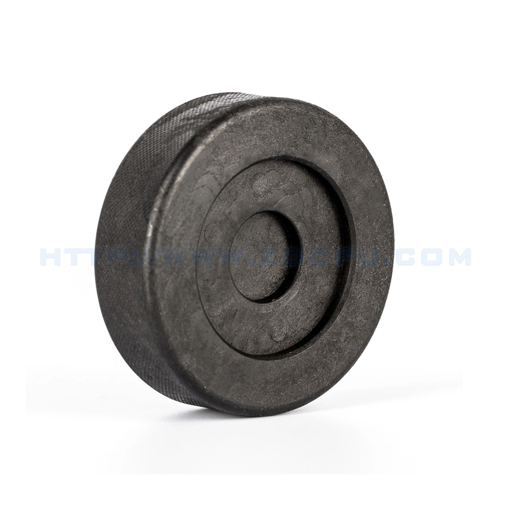 OEM Heavy Duty Industrial Pulley Wheels Big Solid Rubber Wheel for Wheelbarrow