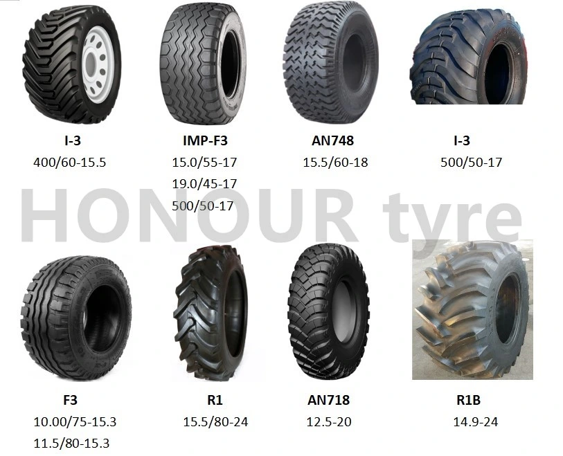 Chinese R1 Nylon Tube Tyres Irrigation Paddy Filed Agr/Pattern Tires for Farm/Harvest/Tractor (14.9-24, 16.9-28, 16.9-30, 18.4-30)