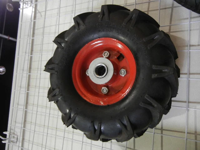 Agricultural Tractor Mini-Tiller Solid Tyre with Rim 3.50-4 3.50-5 3.50-6 4.00-7 4.00-8 4.00-10