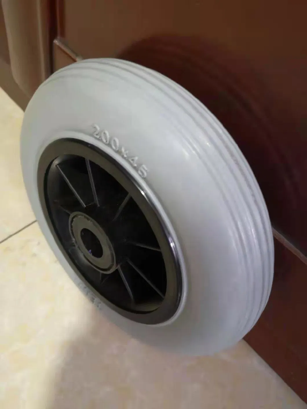 410/350-4 PU Foam Flat Free Wheel