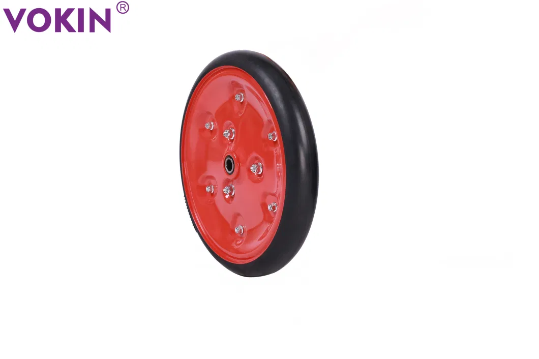 Full Spokes Kd400 X 110 mm Pneumatic Wheel for Seeder