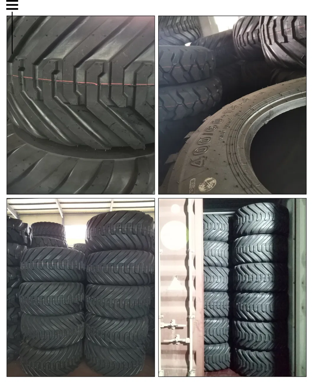 Hanmix Farm Tractor Agriculture Tyres on R1/R2/R3/F1/F2/F3/I1 Paddy Shattercrane Implement Irrigation Monster Truck Combine Harvester 400/60-15.5